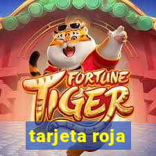 tarjeta roja